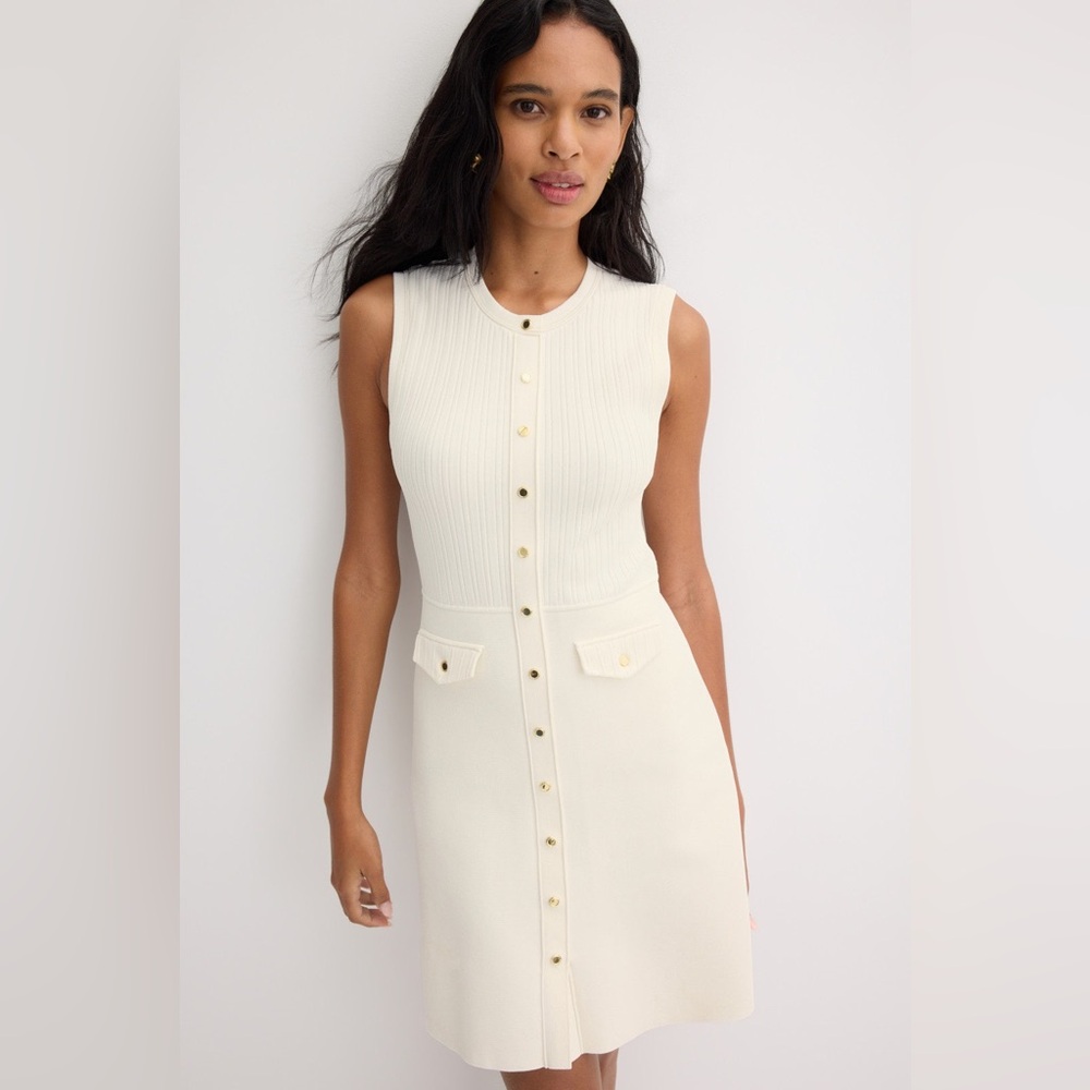 Sandro Rib Knit Mini Dress - Picture 4 of 12